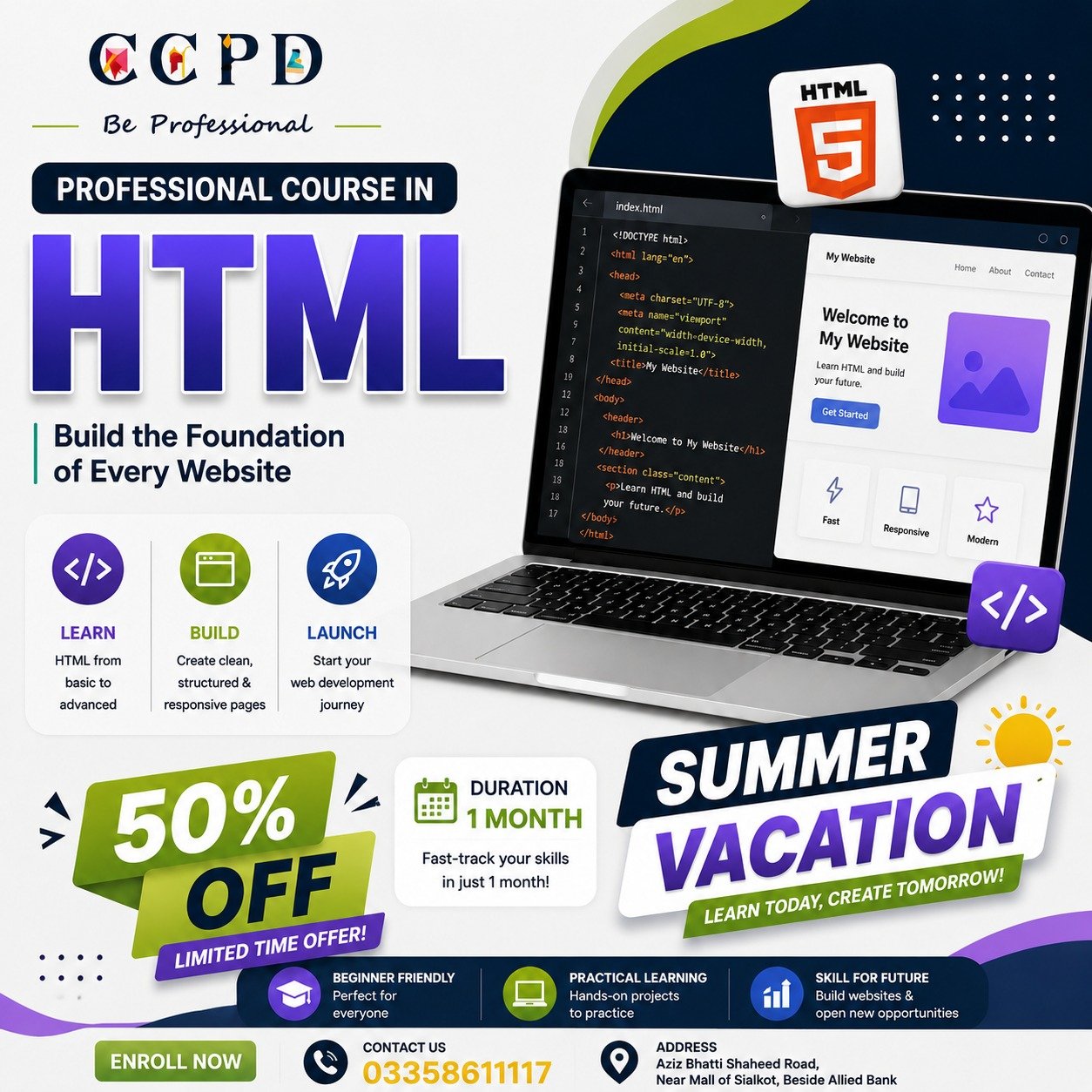 professional HTML